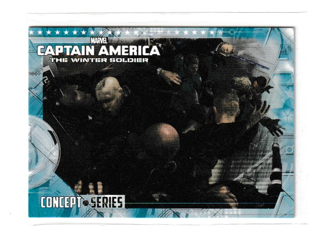 2014 Captain America The Winter Soldier Concept Series #CS4 Elevator Battle