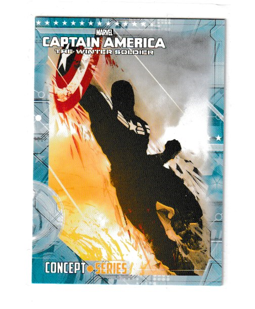 2014 Captain America The Winter Soldier Concept Series #CS6 Cap Under Fire