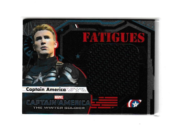 2014 Captain America The Winter Soldier Fatigues #F-1 Chris Evans as Captain America