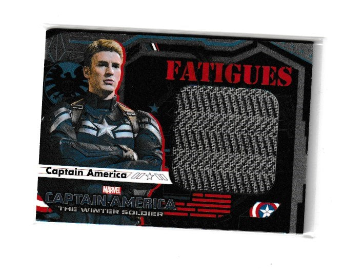 2014 Captain America The Winter Soldier Fatigues #F-3 Chris Evans as Captain America