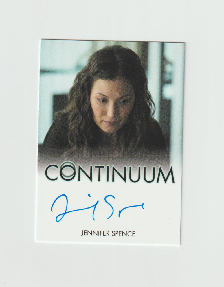 2014 Continuum Seasons 1 & 2 Full Bleed Autographs Jennifer Spence as Betty Robertson