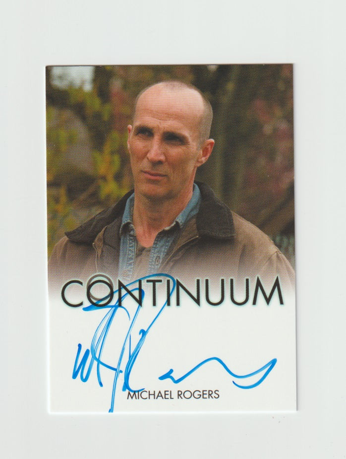 2014 Continuum Seasons 1 & 2 Full Bleed Autographs Michael Rogers as Roland Randol