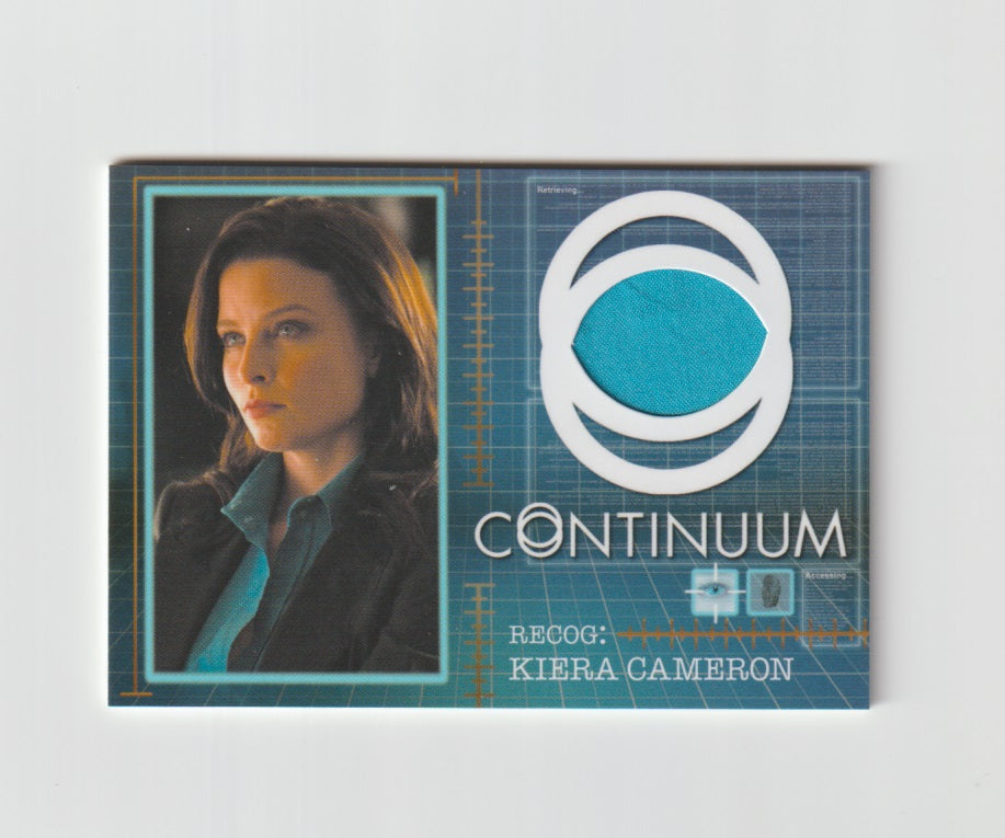 2014 Continuum Seasons 1 & 2 Relics #CC13 Kiera Cameron