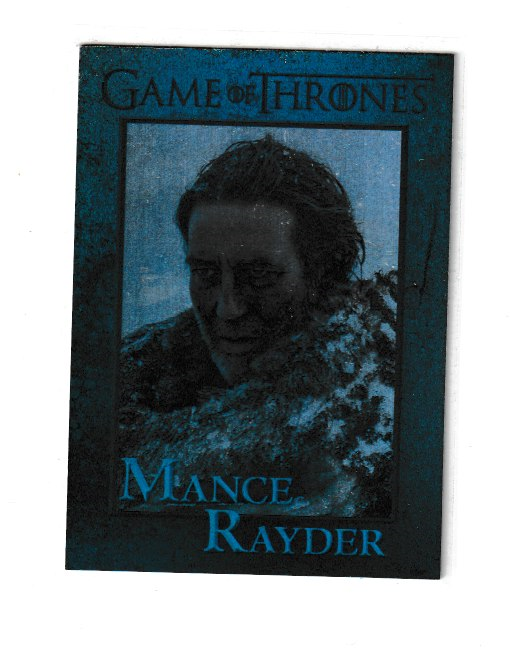 2014 Game of Thrones S3 Foils #81 Mance Rayder