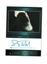 Load image into Gallery viewer, 2014 Game of Thrones Season 3 Blue Autographs John Stahl as Rickard Karstark
