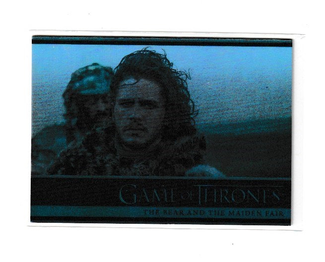 2014 Game of Thrones Season 3 Foils #19 The Bear and the Maiden Fair