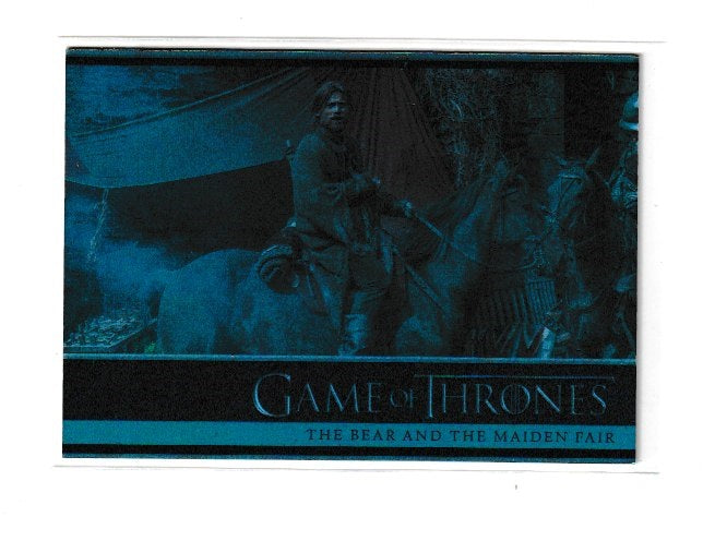 2014 Game of Thrones Season 3 Foils #21 The Bear and the Maiden Fair