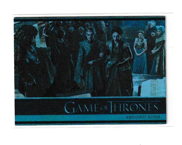 2014 Game of Thrones Season 3 Foils #23 Second Sons