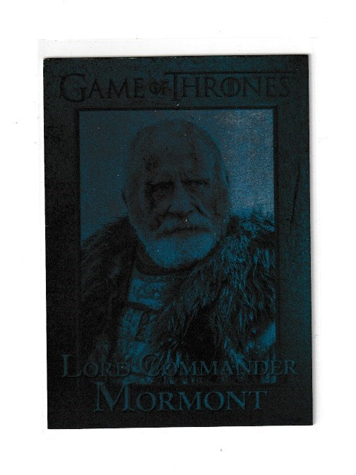 2014 Game of Thrones Season 3 Foils #49 Lord Commander Mormont