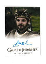 Load image into Gallery viewer, 2014 Game of Thrones Season 3 Full Bleed Autographs Gethin Anthony as Renly Baratheon
