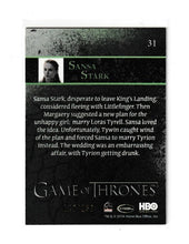 Load image into Gallery viewer, 2014 Game of Thrones Season 3 Gold #31 Sansa Stark

