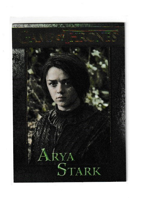 2014 Game of Thrones Season 3 Gold #39 Arya Stark