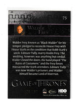 Load image into Gallery viewer, 2014 Game of Thrones Season 3 Gold #75 Walder Grey
