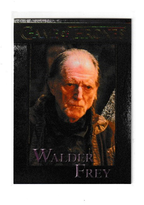 2014 Game of Thrones Season 3 Gold #75 Walder Grey