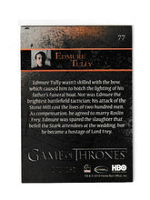 Load image into Gallery viewer, 2014 Game of Thrones Season 3 Gold #77 Edmure Tully
