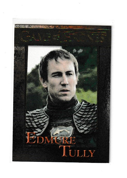 2014 Game of Thrones Season 3 Gold #77 Edmure Tully