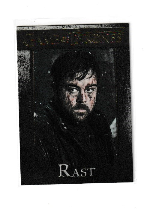 2014 Game of Thrones Season 3 Gold #95 Rast