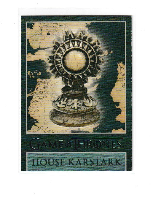 2014 Game of Thrones Season 3 Map Marker #MM4 House Karstark