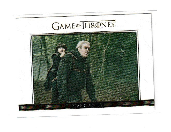 2014 Game of Thrones Season 3 Relationships Gold #DL19 Bran & Hodor