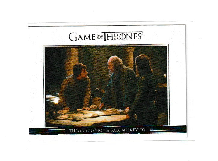 2014 Game of Thrones Season 3 Relationships #DL10 Theon Greyjoy & Balon Greyjoy