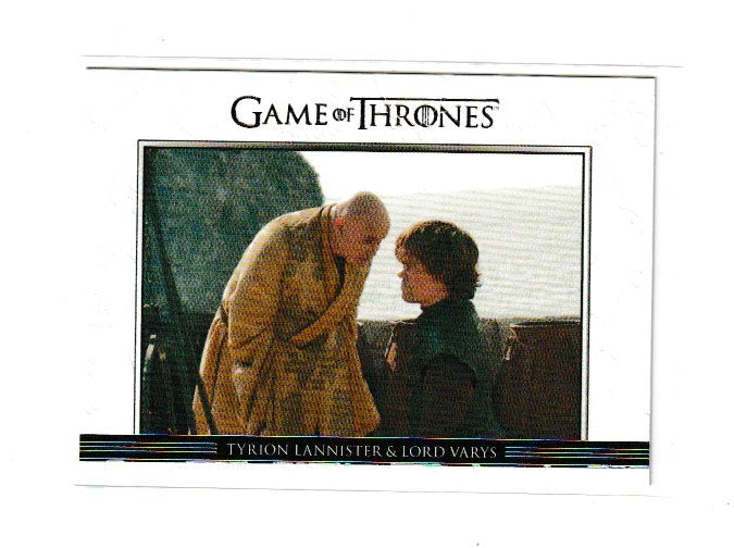 2014 Game of Thrones Season 3 Relationships #DL18 Tyrion Lannister & Lord Varys