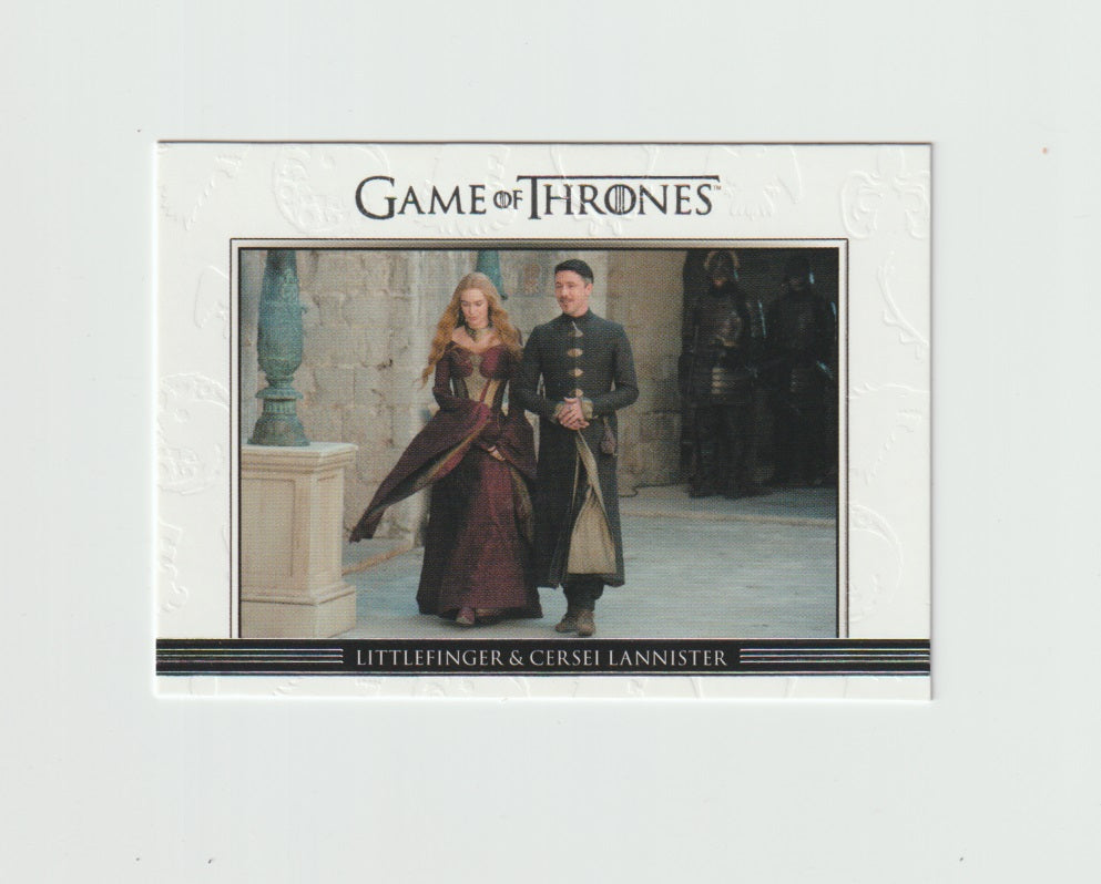 2014 Game of Thrones Season 3 Relationships #DL4 Littlefinger & Cersei Lannister