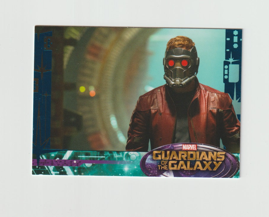 2014 Guardians of the Galaxy Retail Blue #43 As Quill Storms