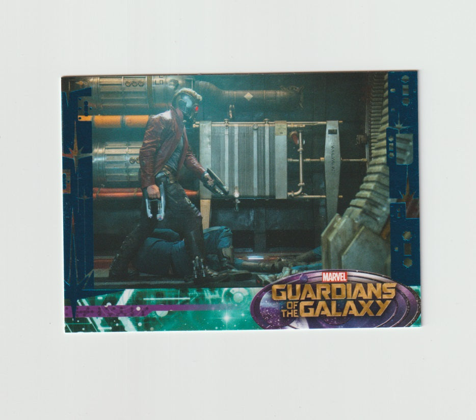 2014 Guardians of the Galaxy Retail Blue #44 Quill Defeats