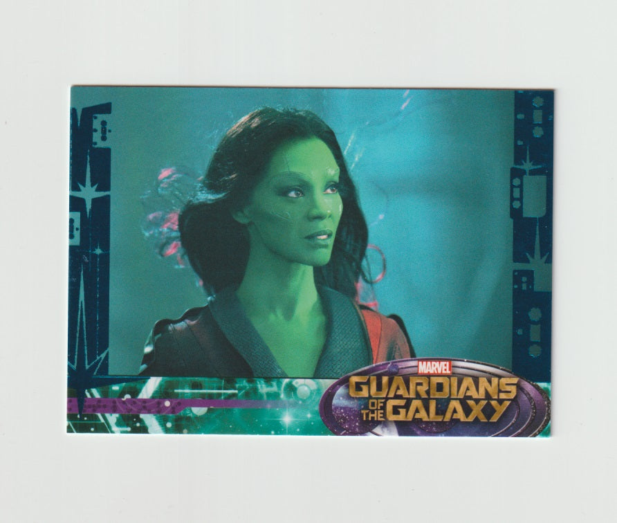 2014 Guardians of the Galaxy Retail Blue #79 Gamora