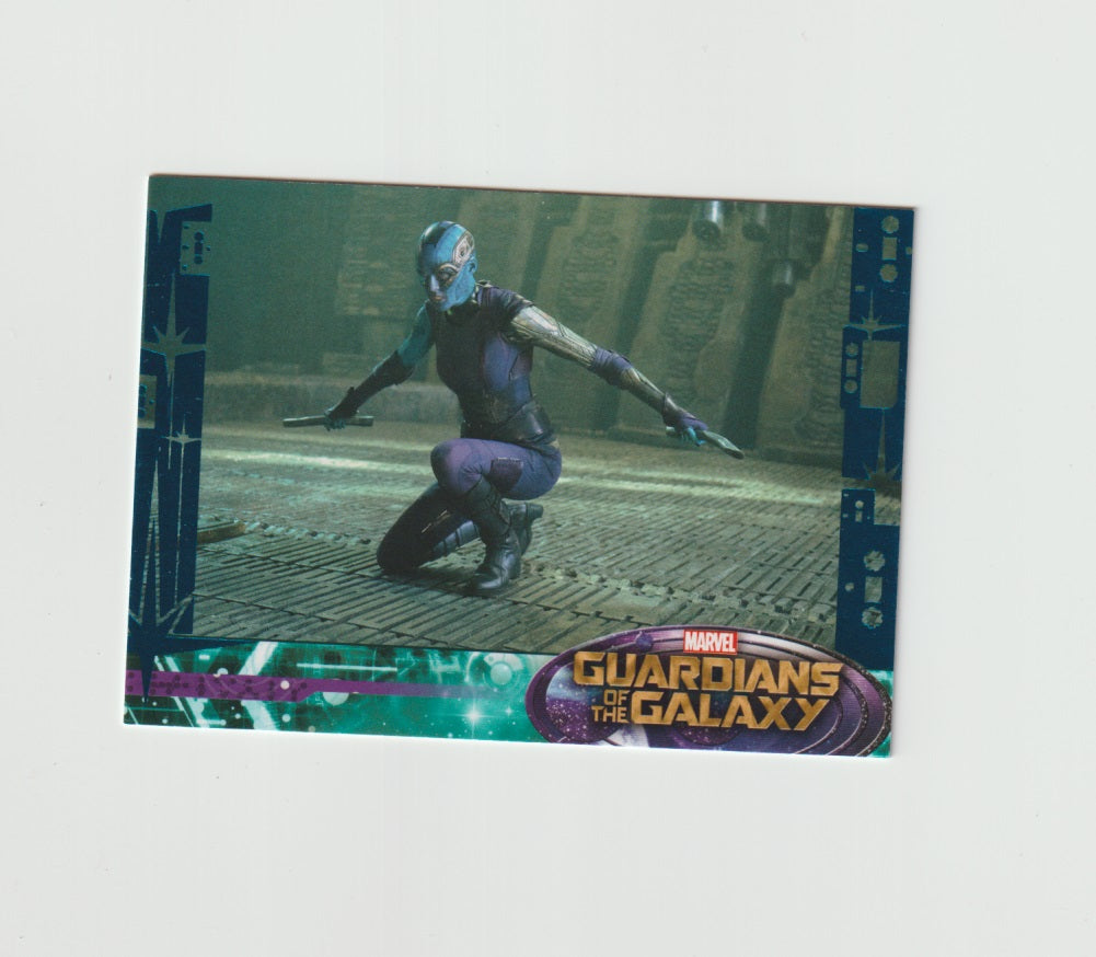 2014 Guardians of the Galaxy Retail Blue #83 Nebula