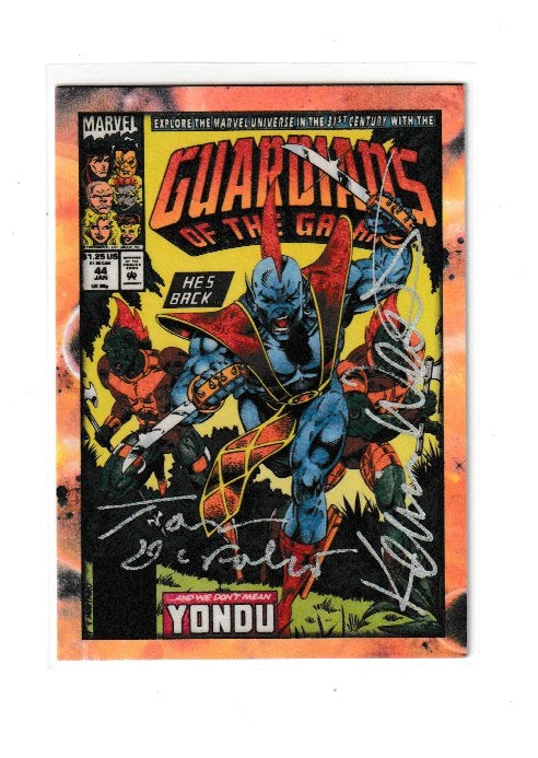 2014 Guardians of the Galaxy Classic Cover Autographs #GG-DG Tom DeFalco & Kevin West