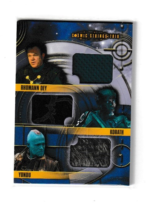2014 Guardians of the Galaxy Cosmic Strings Trios #CST-10 Rhomann Dey, Korath & Yondu