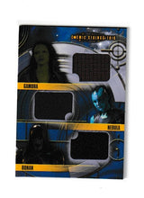 Load image into Gallery viewer, 2014 Guardians of the Galaxy Cosmic Strings Trios #CST-6 Gamora, Nebula, &amp; Ronan
