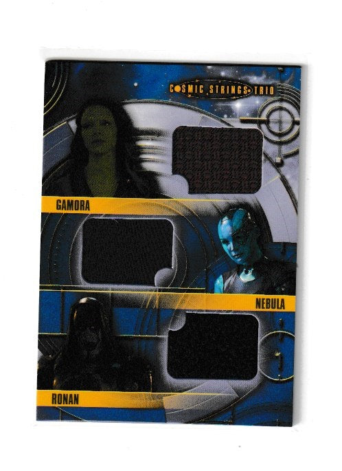 2014 Guardians of the Galaxy Cosmic Strings Trios #CST-6 Gamora, Nebula, & Ronan