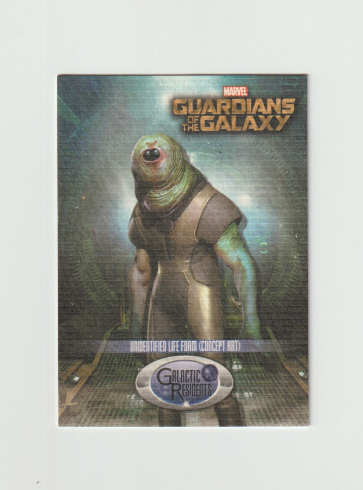 2014 Guardians of the Galaxy Galactic Residents #GR-12 Inidentified Life Form