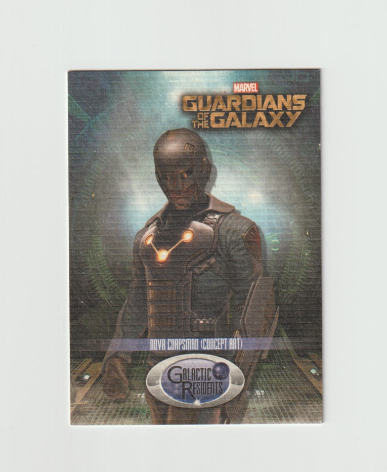 2014 Guardians of the Galaxy Galactic Residents #GR-1 Nova Corpsman