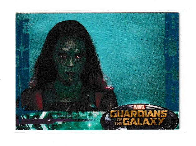 2014 Guardians of the Galaxy Retail Blue #87 Gamora