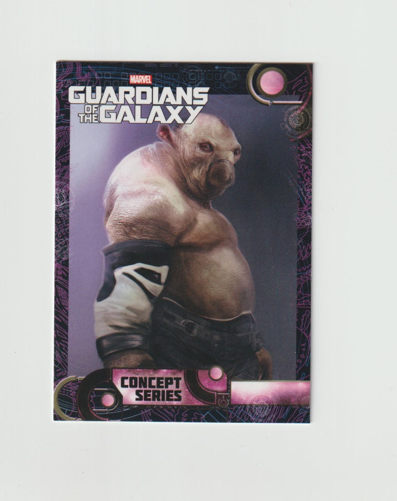 2014 Guardians of the Galaxy Retail Concept Series #112