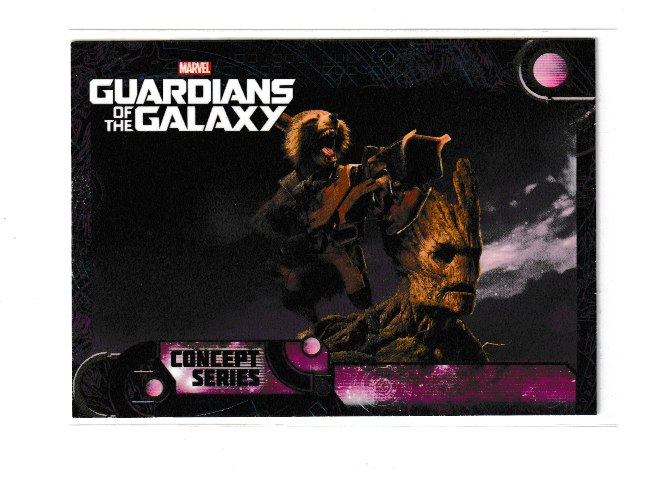 2014 Guardians of the Galaxy Retail Concept Series #119 Groot and Rocket