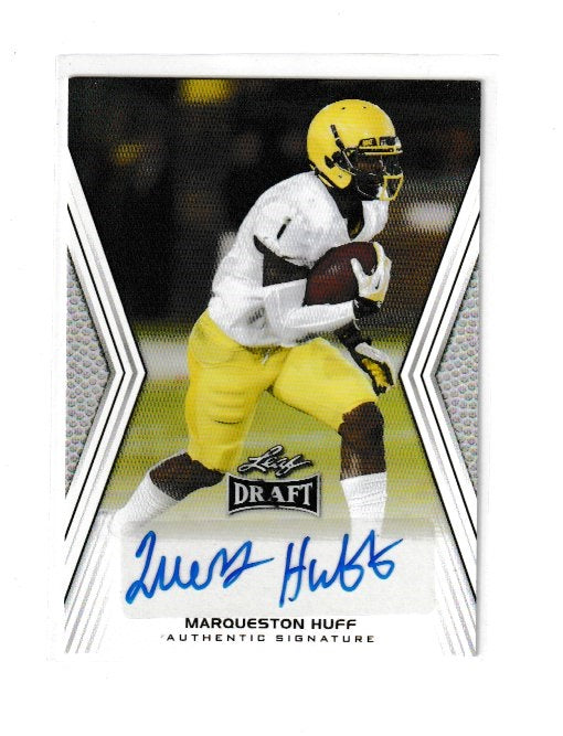 2014 Leaf Draft Autographs #A-MHI Marqueston Huff