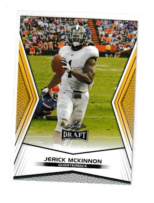 2014 Leaf Draft Gold #30 Jerick McKinnon