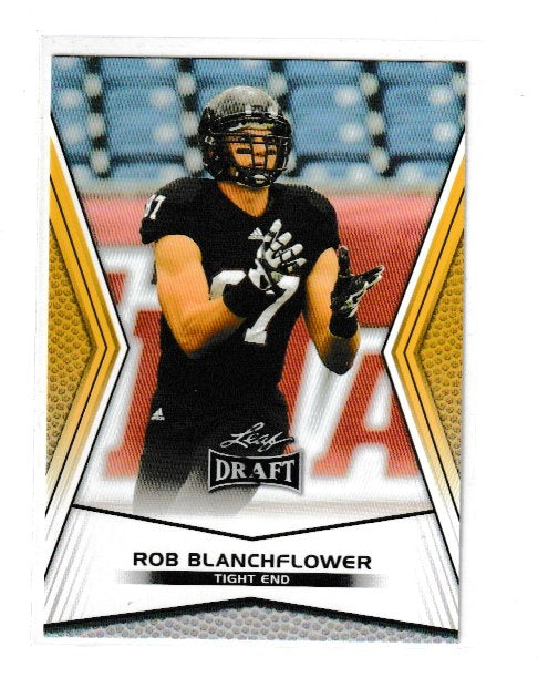 2014 Leaf Draft Gold #48 Rob Blanchflower