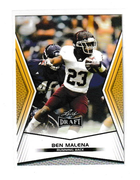 2014 Leaf Draft Gold #7 Ben Malena