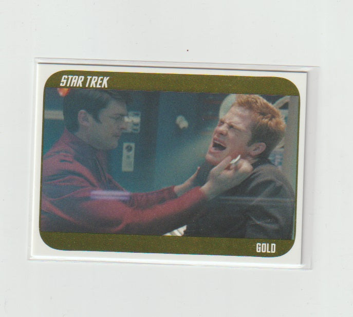 2014 Star Trek Movies 2009 Star Trek Movies Gold #38 As The Enterprise Warps