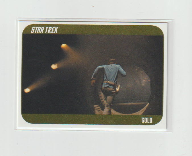 2014 Star Trek Movies 2009 Star Trek Movies Gold #61 Spock Beams Down To Vulcan