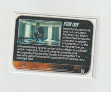 Load image into Gallery viewer, 2014 Star Trek Movies 2009 Star Trek Movies Silver #60 Immediately After Kirk And Sulu Return
