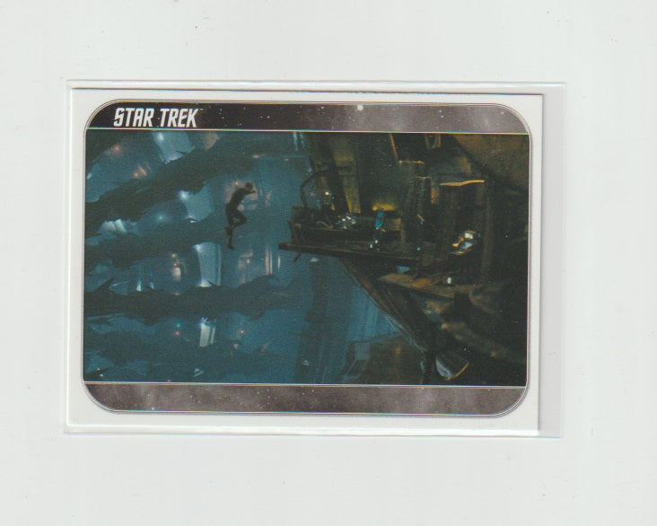 2014 Star Trek Movies 2009 Star Trek Movies #100 While Nero Relentlessly Pursues Spock