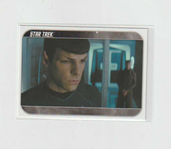 2014 Star Trek Movies 2009 Star Trek Movies #87 Spock Shares An Uncharacteristically Moment