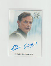 Load image into Gallery viewer, 2014 Star Trek Movies Autographs Into Darkness Vertical Bruce Greenwood as Pike
