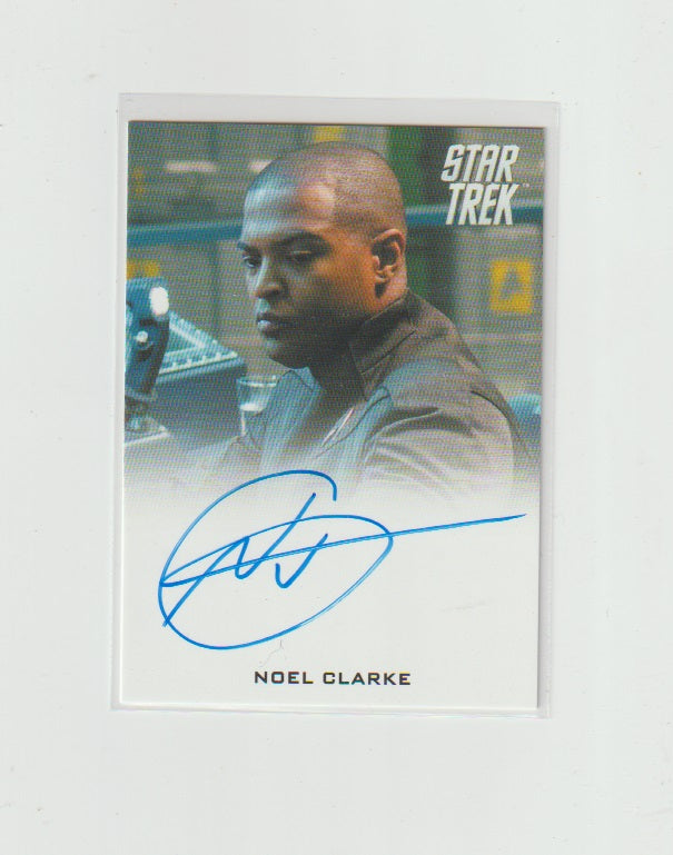 2014 Star Trek Movies Autographs Noel Clarke as Thomas Harewood